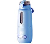 Calentador de agua portátil para fórmula para bebés, capacidad de 300ml, control preciso de temperatura, batería incorporada