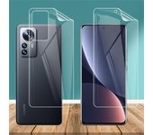 Película de hidrogel ultrafina para Xiaomi Mi 12 S 12S Pro Ultra 12X, Protector de pantalla frontal y trasero suave de TPU, película protectora transparente Xiaomi 12 (Front) puro