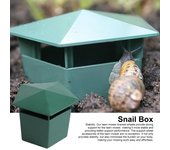 Caja atrapacaracoles de 4 piezas, fácil de usar, para jardín, granja, protector, trampas para caracoles y babosas, respetuosas con el medio ambiente