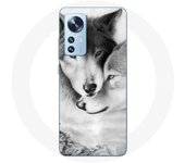Coque pour Xiaomi Mi 12 / 12X Loup Duo animaux
