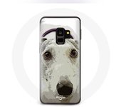 Coque pour samsung galaxy S9 plus Lévrier greyhound Race de chiens