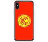 Coque Télephone Drapeau Kirguistán - iPhone XS