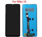 Pantalla LCD para Wiko 10 pantalla LCD Digitalizador de pantalla táctil reemplazo de montaje completo negro