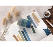 Rollos de cinta de álbum de recortes de cinta de papel japonés Washi serie Sweet Dream, 2 metros para decoración DIY Macaron