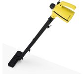 H.Koenig NV700, Limpiador a vapor 2 en 1: Escoba y mano, 1050 W, Limpia, desinfecta y desengrasa, Capacidad de Agua de 350 ml, Temperatura hasta 138 C