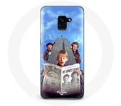 Coque pour Samsung Galaxy A8 Plus Home Alone Maman j'ai encore raté l'avion