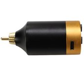 USB tatuaje potencia auxiliar tatuaje pluma motor máquina batería móvil conveniente llevar regulado negro