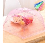 Cubiertas para comida estilo paraguas, cubierta antimoscas para comida, mesa de encaje para uso doméstico, cubierta para comida