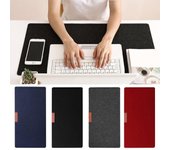 Alfombrilla de ratón grande para teclado de ordenador, moderna y suave, cojín para portátil, alfombrilla de escritorio 235 X 200 mm negro