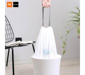 XIAOMI QUANGE 60 uds. Bolsas de basura desechables gruesas con cordón bolsa de basura para cocina bolsa de plástico portátil para el hogar y el baño 60 Pcs