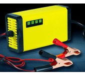 Adaptador de cargador de batería para coche, pantalla LED portátil de 12V, parte superior del coche EU Plug#