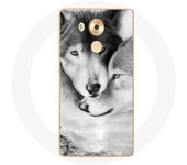 Coque pour Huawei Mate 8 Loup Duo animaux