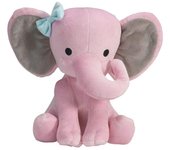 Elefante gris de 25 cm, juguetes de peluche, animales kawaii, almohada suave para dormir, muñeco de peluche para habitación de bebé, regalos decorativos