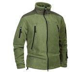 Ropa para hombre Otoño Invierno chaqueta militar de lana ropa Softshell para hombres chaquetas militares Softshell S marrón