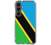 Funda de Teléfono - Samsung - Galaxy S24 Ultra - Bandera de Tanzania - Flexible - Multicolor