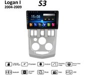 Radio de coche inalámbrica Carplay para Renault Logan 1 2004-2009, reproductor Multimedia de vídeo Android, navegación GPS, WIFI, 2 + 32GB 1+16GB