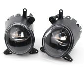 Reemplazo para Mitsubishi Lancer 2008 2009 2010 2011 2012, lámpara antiniebla para coche, rejilla de parachoques delantero negro