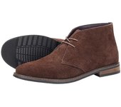2024 Otoño Principios del Invierno Zapatos de Cuero de Gamuza Botines de Hombre Cuero Genuino Plano Marca de Moda Calzado Masculino Talla Grande 45 39 marrón