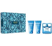 Conjunto de trío Eau Fraiche de Versace Man: 50 ml de Eau de Toilette, 50 ml de Gel de ducha, 50 ml de Bálsamo para después del afeitado