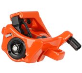 Pinza de freno de disco para patinete eléctrico, accesorios de repuesto de freno de disco mecánico, lado trasero izquierdo azul
