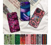 Funda de teléfono de piel de serpiente para Iphone 8 7 6 6s Plus X Se 2020 Xr Xs 14 11 12 13 Mini Pro Max Funda móvil For iphone X or XS