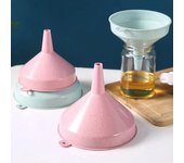 Embudo de herramientas de cocina portátil para dispensar aceite líquido Embudos de plástico reutilizables Embudo de aceite líquido doméstico Suministros de laboratorio CHINA