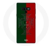 Coque Samsung Galaxy Note 9 portugal logo vert et rouge