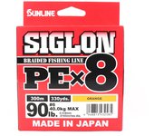 Sunline Línea PE X8 Siglon 300M PE 6 90LB Naranja (2585) naranja