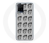 Coque pour Vivo Y21s 2021 / Y21 2021 Statue fond gris