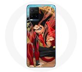 Coque pour Vivo Y21s 2021 / Y21 2021 Luffy Gear 5 One Piece Manga Anime