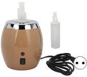 Calentador de aceite de masaje de 300 ml con 360 grados de calentamiento, dispensador de loción y calentador para el hogar.