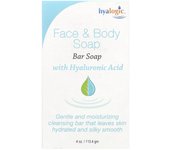Hyalogic, Face and Body Soap with Hyaluronic Acid, 4 oz (113.4 g)