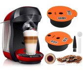 1 caja de cápsulas de café italianas recirculantes con filtro de café reutilizable de 60 ml/180 ml