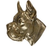 Gran Danés II - placa conmemorativa con perro, agradecimiento personalizado, premio, diploma con dedicatoria de la marca Art-Dog marrón
