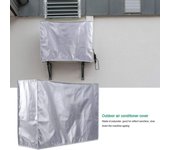 Funda impermeable para aire acondicionado, protección solar, funda protectora para aire acondicionado 1P Below 75x26x57cm