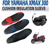 Para YAMAHA XMAX300 XMAX 300 X-MAX 125 250 400 2022 accesorios funda para cojín de asiento Protector de cuero funda de asiento Protector aislante negro