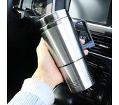 Hervidores de coche eléctricos, taza de calor hirviendo, aislamiento, botellas aisladas, 300ml, 24V, acero inoxidable 24V