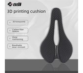 Sillín de competición ultraligero de fibra de carbono impreso en 3D para bicicletas de carretera y montaña. Boxed