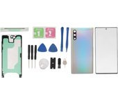 Kits de reparación de vidrio de pantalla frontal y trasera de repuesto para Samsung Galaxy Note 10, coloridos blanco
