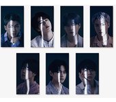 MARCAPÁGINAS LENTICULAR CON FOTO EN 3D DE BTS VERSIÓN 1