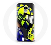 Coque pour Samsung Galaxy A8 2018 Valentino Rossi Pilote de vitesse champion du monde Motogp