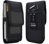 Funda para teléfono móvil de 3,5-6,3 pulgadas, bolsa para teléfono para deportes al aire libre, riñonera colgante, Clip para cinturón Universal L