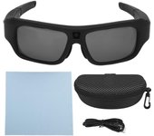 Gafas de sol con grabación de vídeo inteligente, ángulo de 90 grados, minigafas con cámara 4K Full HD para conducir, andar en bicicleta