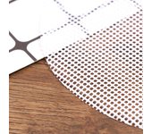 Revestimientos para dim sum, vaporera de silicona antiadherente, tapete de malla reutilizable para cocina 23CM