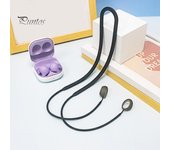 Auriculares con cuerda para el cuello, sin enredos, anticaída, de silicona, sin sensores, correa para el cuello para Samsung Galaxy Buds 2 Pro A