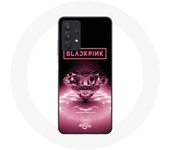 Funda Maniacase para Samsung A32 4g Blackpink Diamond en negro y rosa