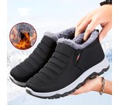 Botas de nieve para hombre, zapatos de exterior para hombre, zapatillas de deporte de suela gruesa para hombre, zapatos de invierno, Botines Tenis para mantener el calor, botines para hombre 36