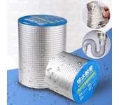 Cinta superimpermeable para detener fugas, reparación de sellado, manguera de jardín, tubo de unión de agua, adhesivo de rescate para piscina, cinta aislante para fijar conductos 1M