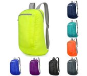Bolso de hombro plegable al aire libre, mochila de viaje ligera deportiva, bolsa de viaje de gran capacidad verde
