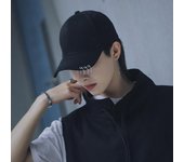 Gorra de béisbol ajustable Snapback con anillos KPOP a la moda para hombre y mujer color rosa